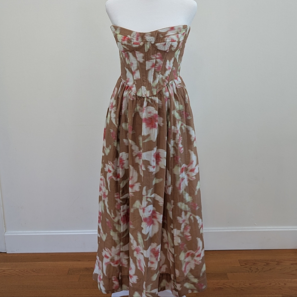 NWT- Bardot - Lola Corset Mid Dress